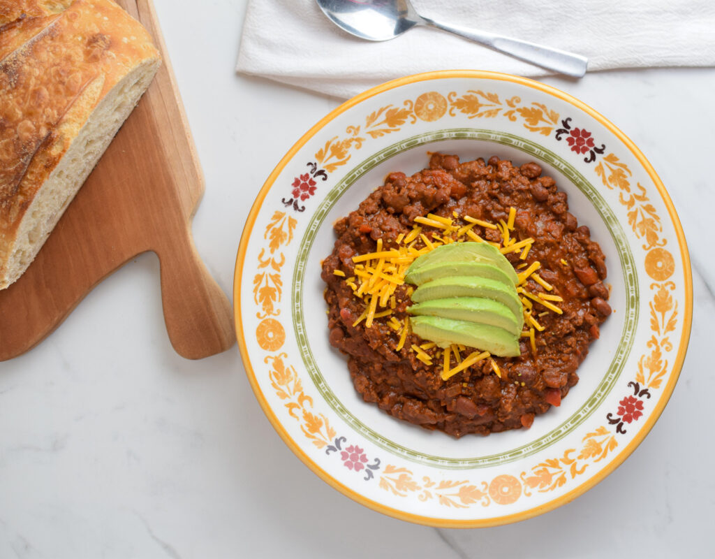 healthy chilli con carne