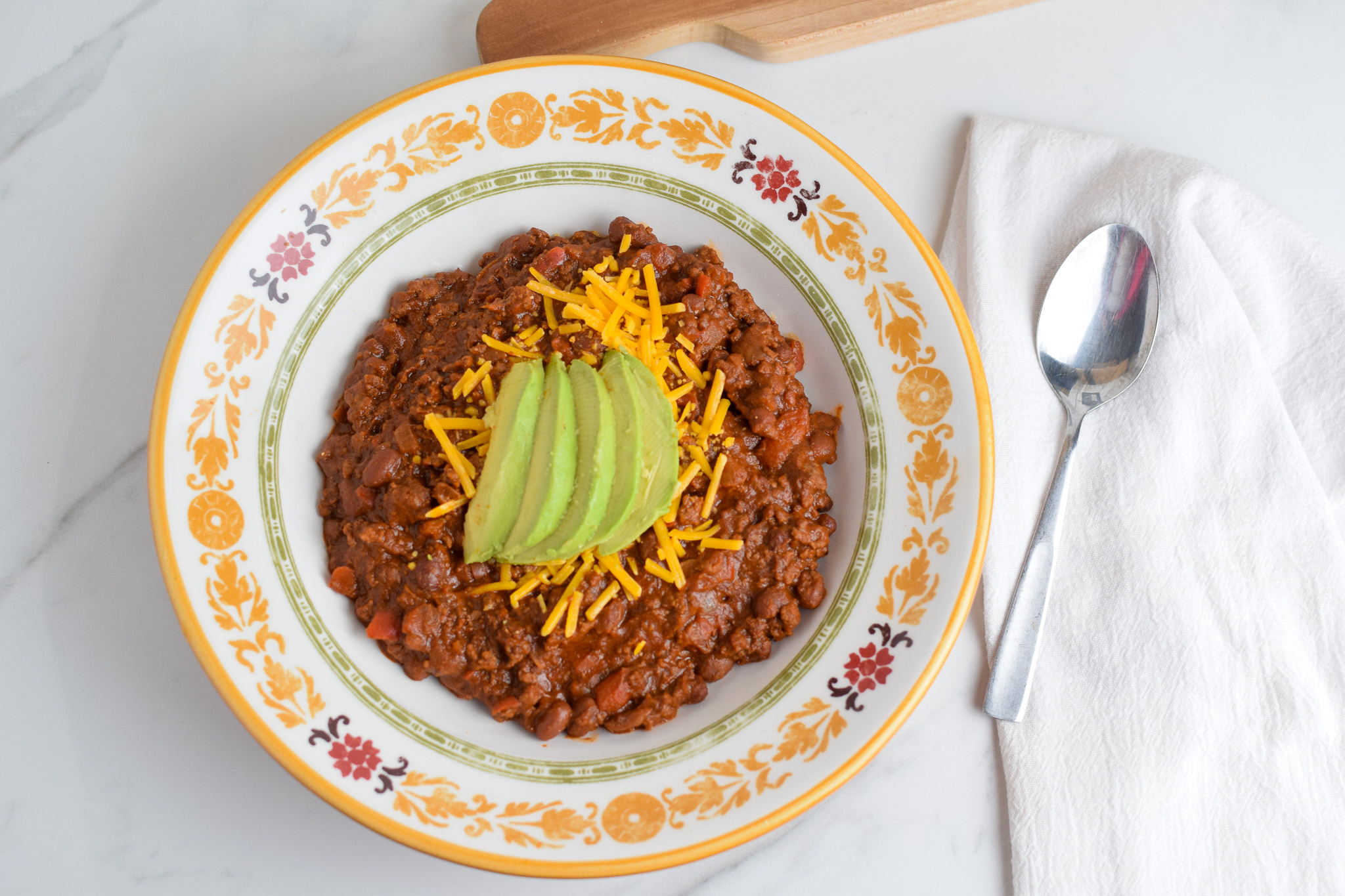 healthy chilli con carne