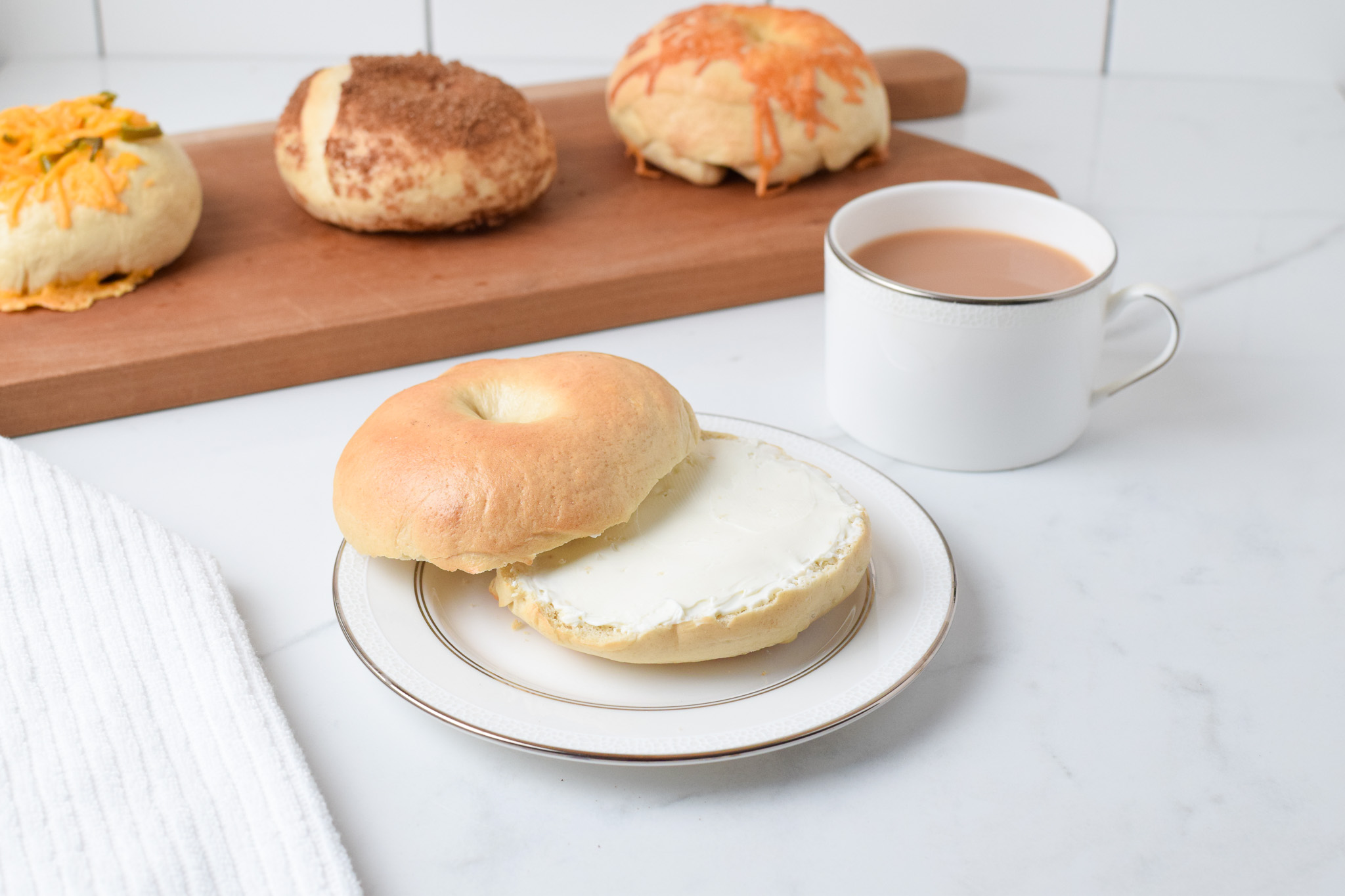 sourdough discard bagels