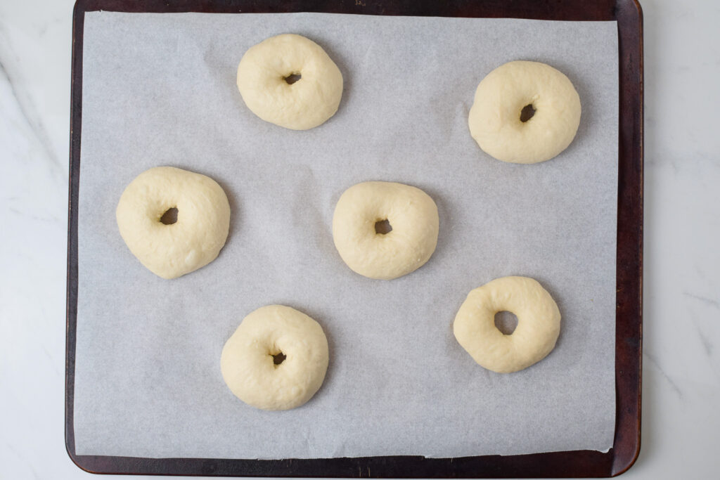 sourdough bagels