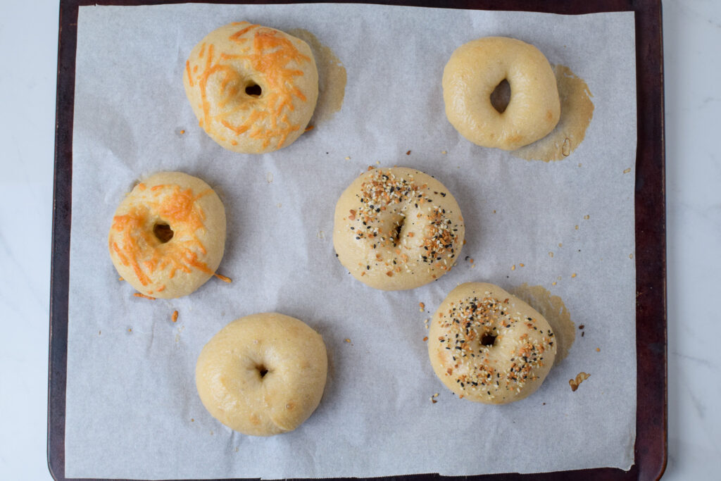 sourdough bagels