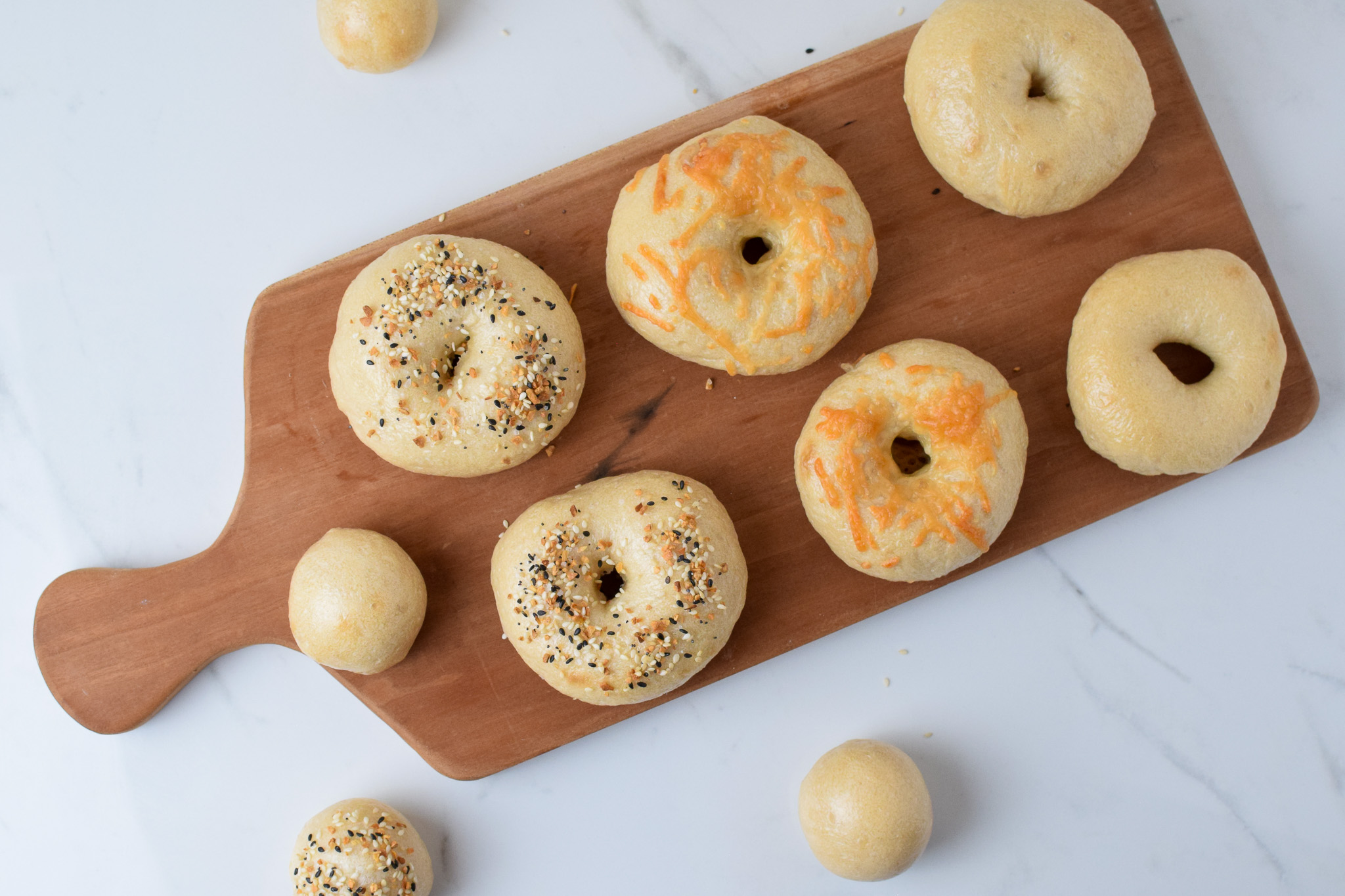 sourdough bagels